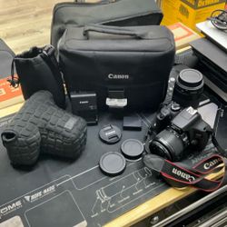 Canon EOS Rebel T Digital Camera Complete And Working