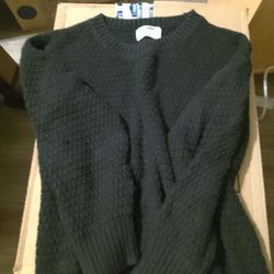 Black Knit Sweater 