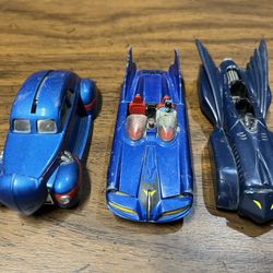 Vintage Corgi DC Comics “Batman” Die-Cast Lot (x3) - Great Collectibles! 
