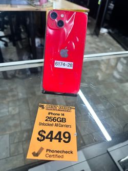 HUGE APPLE SALE! iPhone 14 Unlocked 256GB (Various Colors)  
