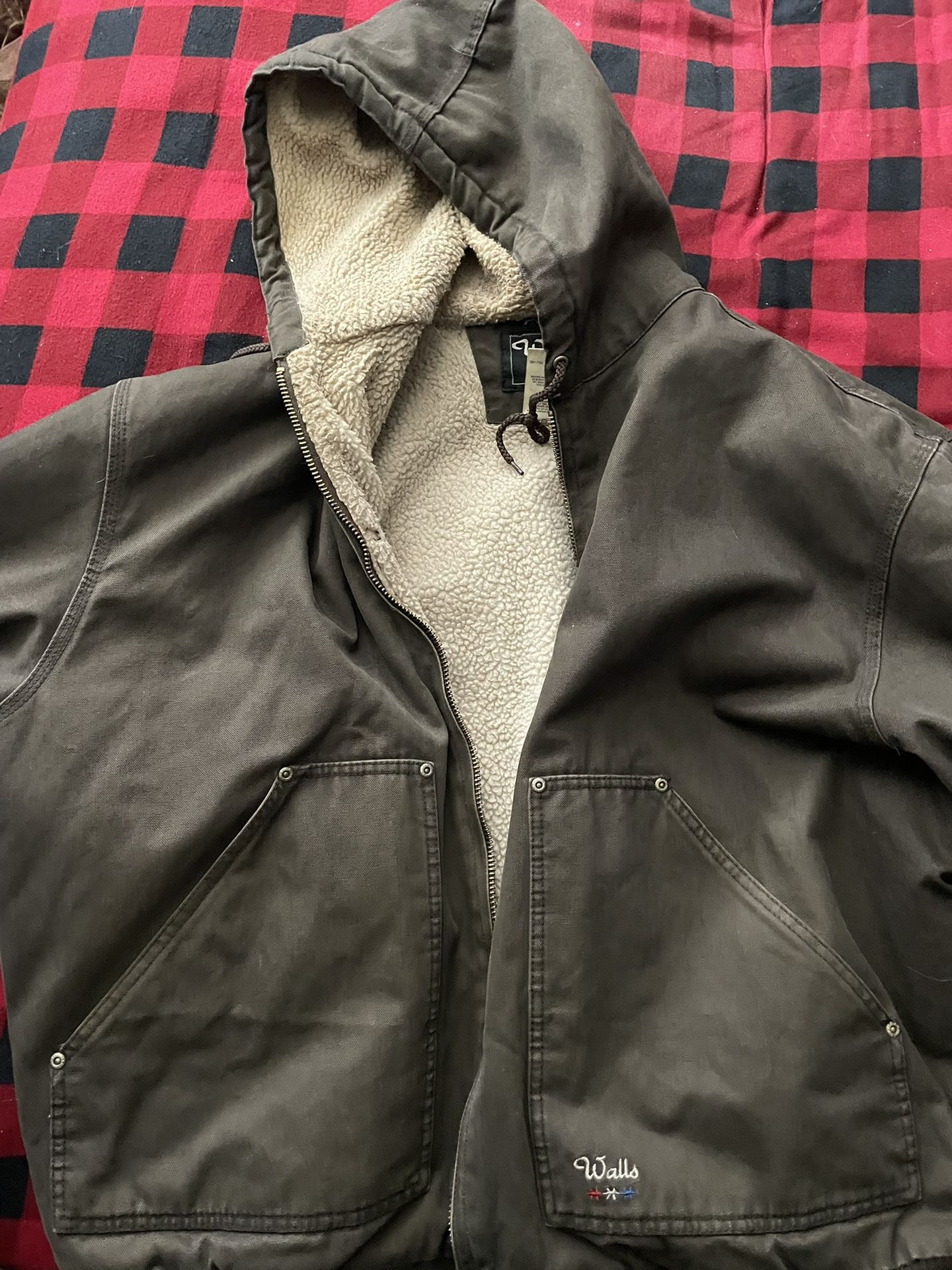 Walls 2xl Fleece Lined Jacket