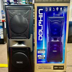Dual 15” Extra bass Bluetooth Party Speaker