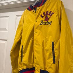 Kronk Boxing Yellow Snap-Button Jacket