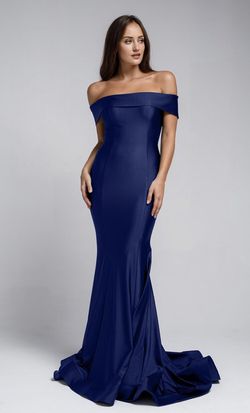 Mermaid off the shoulder prom dress brand new!