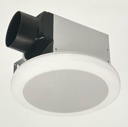 Commercial Electric LED Exhaust Fan with Bluetooth Speaker & Night Light