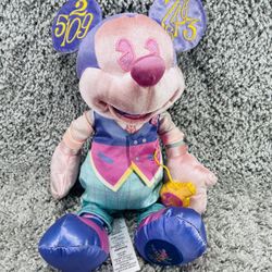 Disney Mickey Mouse Main Attraction Plush Its A Small World Collector Doll 18”