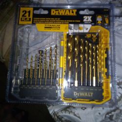 DeWalt 21pc Drill Bits 