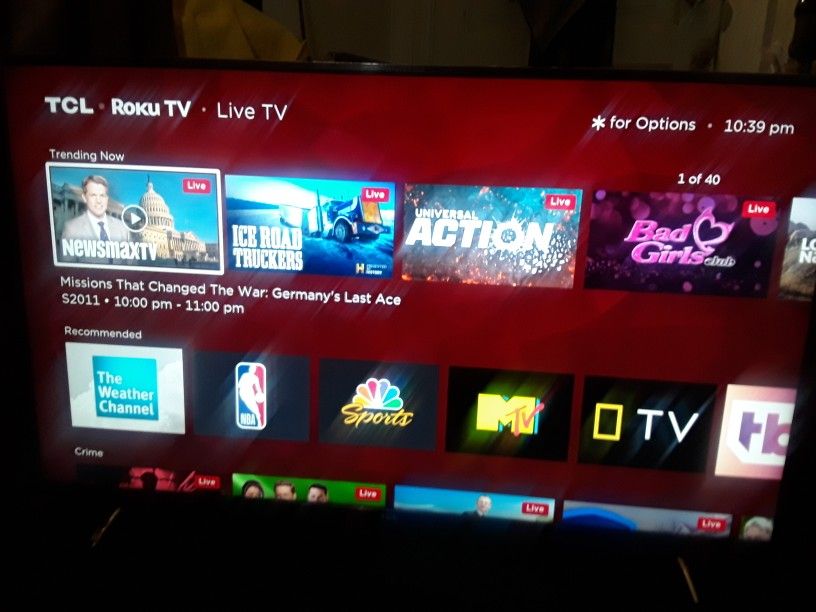 TCL 40S305 40" INCH 1080p Roku Smart LED TV (2018) WITH Remote Control Included 
