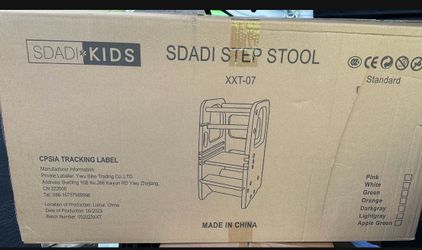 SDADI Kids Learning Tower Step Stool XXT-07 – Adjustable Toddler Kitchen Helpe