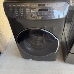 Samsung dual washer - wv55m9600av/a5  used normal wear