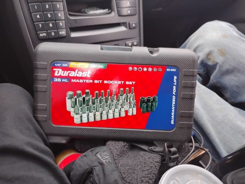 Master. Bit Socket Set Duralast