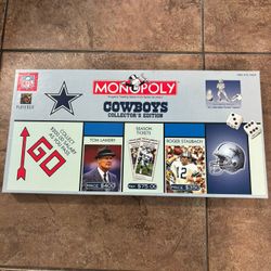 INCOMPLETE - Dallas Cowboys Collectors Edition Monopoly
