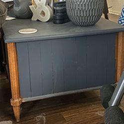 Square + End table - vintage low table 