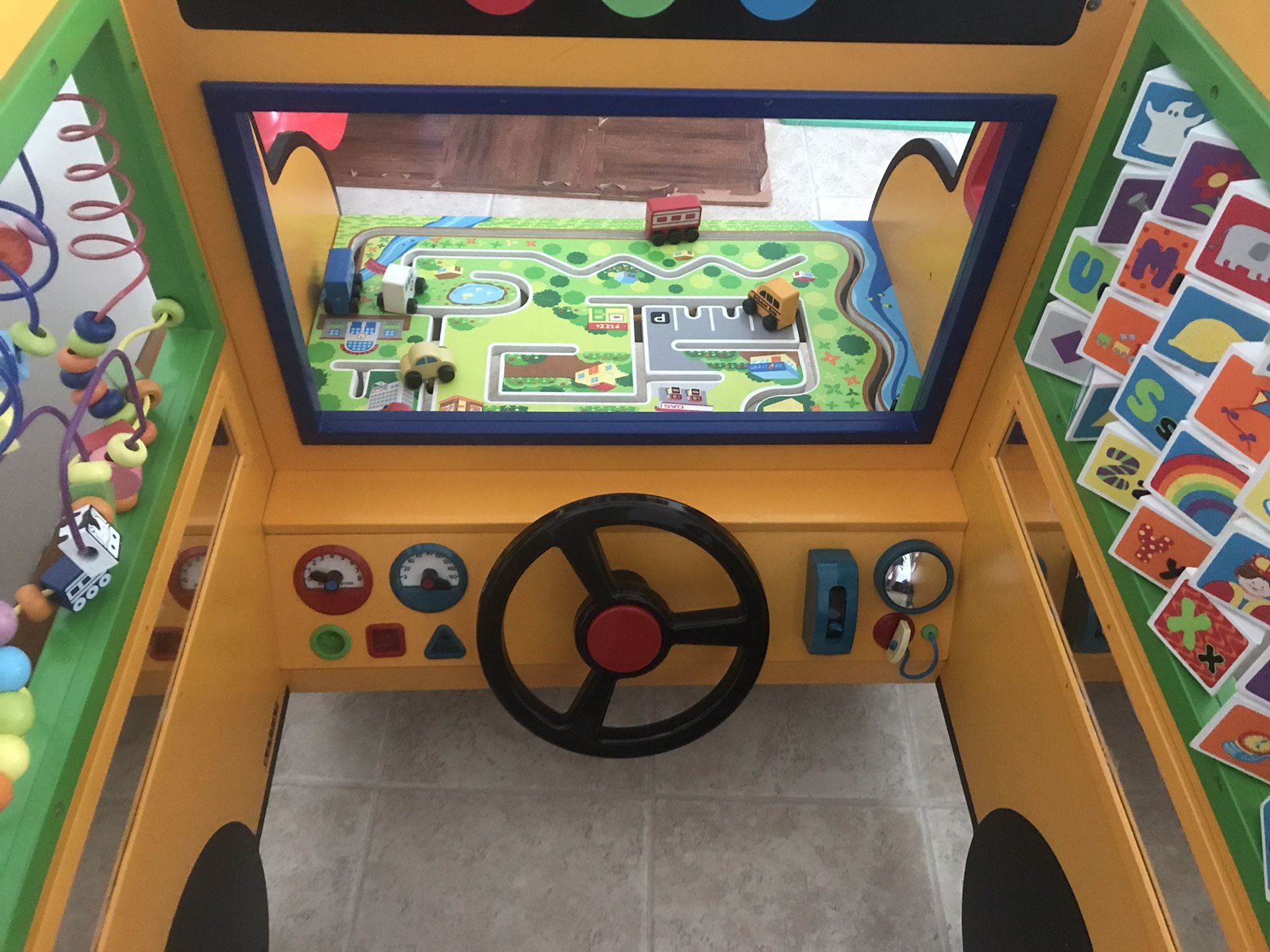 Rare Huge battat activity school bus for Sale in Old Bridge Township