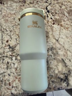 Mint green tumbler