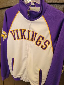 Men's Minnesota Vikings Full Zip Up Jacket 