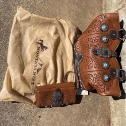 Used Montana West Bag And Wallet