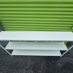 White 3 Tier Shelving Unit 