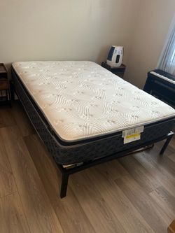 Queen Bed & Bed Frame