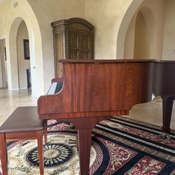 Moving sale-Beautiful W. Steinberg IQ77 baby grand piano