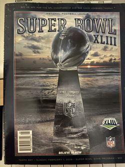Super Bowl magazine