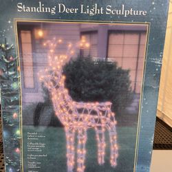 Standing Deer 🦌 Light Sculpture 