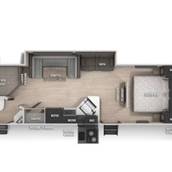 2021 Forest River Rv Cherokee Grey Wolf 26DBH