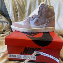 Jordan 1 High " Washed Pink " Size 8 Women