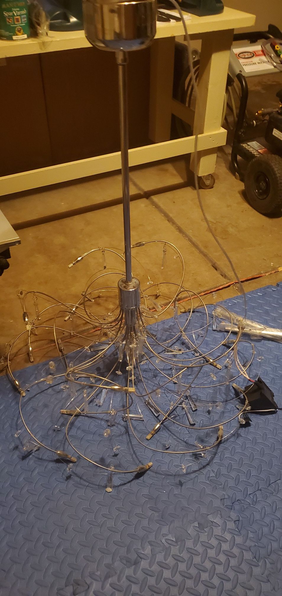 Glass Chandelier