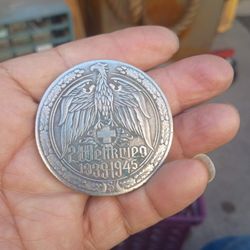 1942 German Coin Not Silver