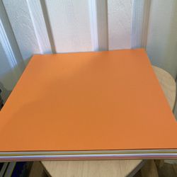 Lot of 100 sheets colored paper Vintage Thick Unused 12”x12”