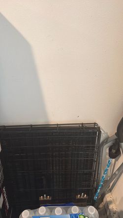 Black Wire Dog Crate