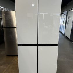 NEW OPEN BOX SAMSUNG BESPOKE FOUR DOOR REFRIGERATOR 