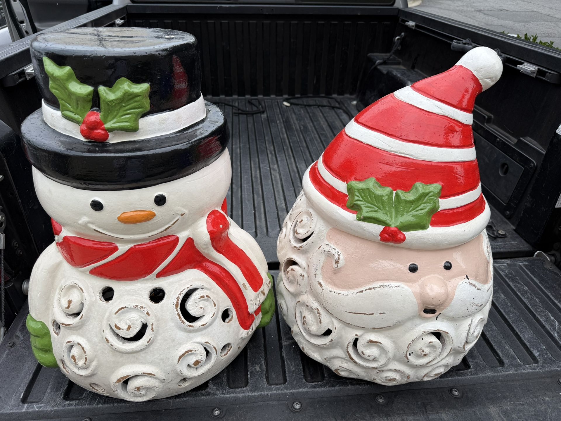 Reduced Large Terra C Pop otta Snowman and Santa