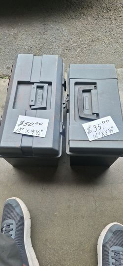 TOOLS BOXES FOR SALE 19" X9"1/2. The Otherone 16"x8"1/2