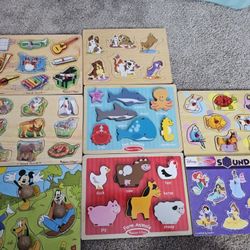 8 Toddler Puzzles