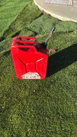 Five Us Gallon Metal Gas Tank Midwest Can Company