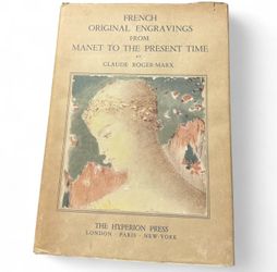 Book FRENCH ORIGINAL ENGRAVINGS From MANET To The Present Time 1939 Roger-Marx