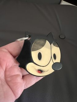 Vintage Felix The Cat Keychain