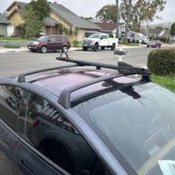 Model 3 Roof Rack With Bike Rack 
