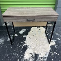 Small Home Office Wood Desk Children Boys Girls Homework Desk Table