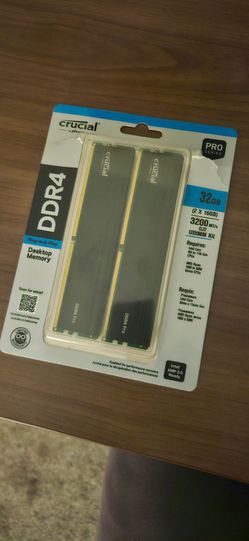 Crucial DDR4 Ram - brand new