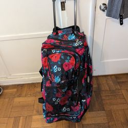 2 Duffle Bags Like New Only Used The Floral One ONCE