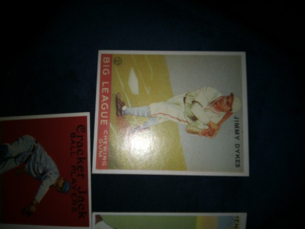 Baseball Cards About the 1900s