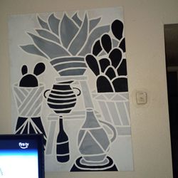 Vase painting