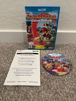 Paper Mario Color Splash for Nintendo Wii U