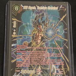 SSB Gogeta, Technique Unchained (SPR) - Vermilion Bloodline (DBS-B11) Dragon Ball Card