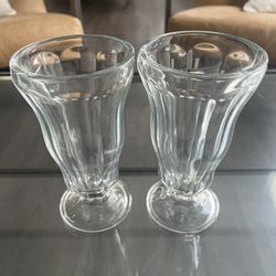 Milkshake Glasses Set Of 2