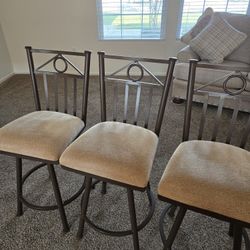 Bar Stool Chairs 3 Heavy Duty