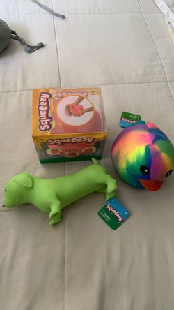 Squeeezy Sensory Squeeze Toys Bundle Set